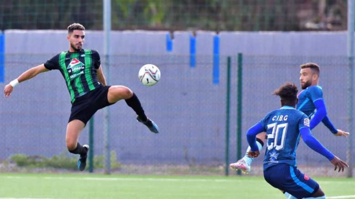 Le Stade marocain en lutte pour l'accession à l'élite.