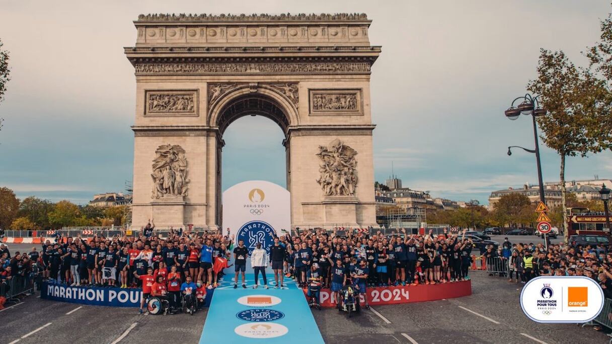 Avec le Marathon Pour Tous, Paris 2024 révolutionne l’expérience grand public des Jeux olympiques et paralympiques.