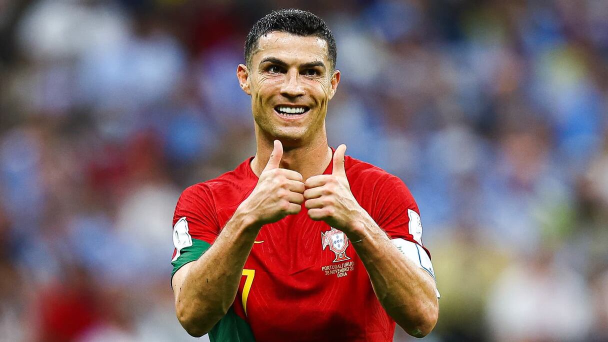 Cristiano Ronaldo avec la sélection du Portugal.