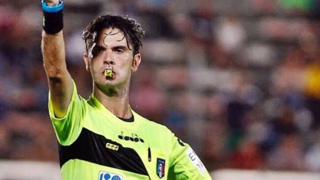 Daniele De Santis, l'arbitre italien assassiné.
