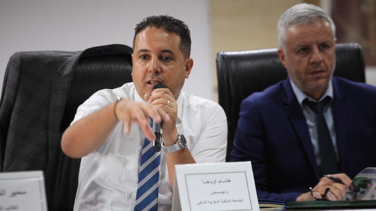 Hicham Oubaja, président de la Fédération royale marocaine de rugby.