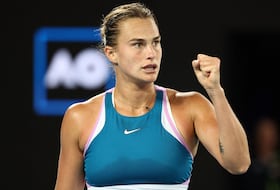 La tenniswoman biélorusse Aryna Sabalenka.