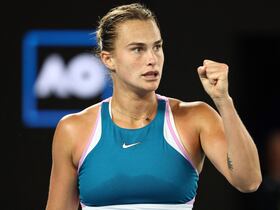 La tenniswoman biélorusse Aryna Sabalenka.
