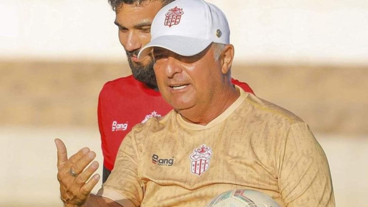 Marcos Paqueta, entraineur du Hassania d'Agadir