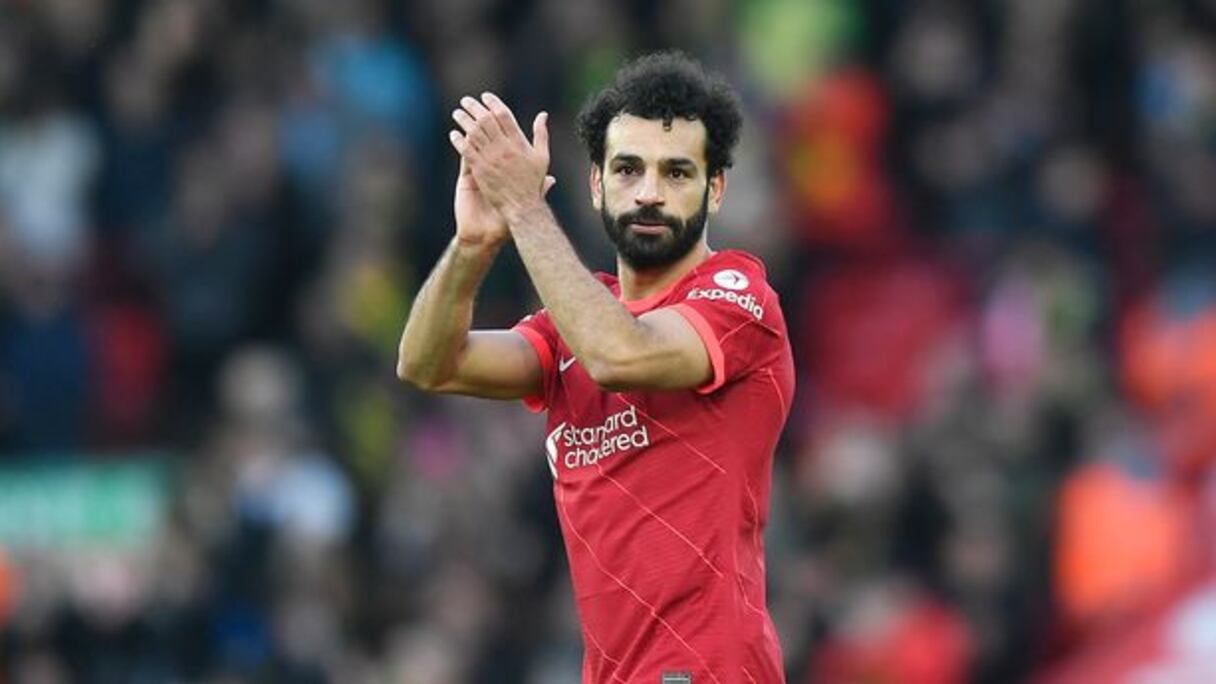 Mohamed Salah sous les couleurs de Liverpool.