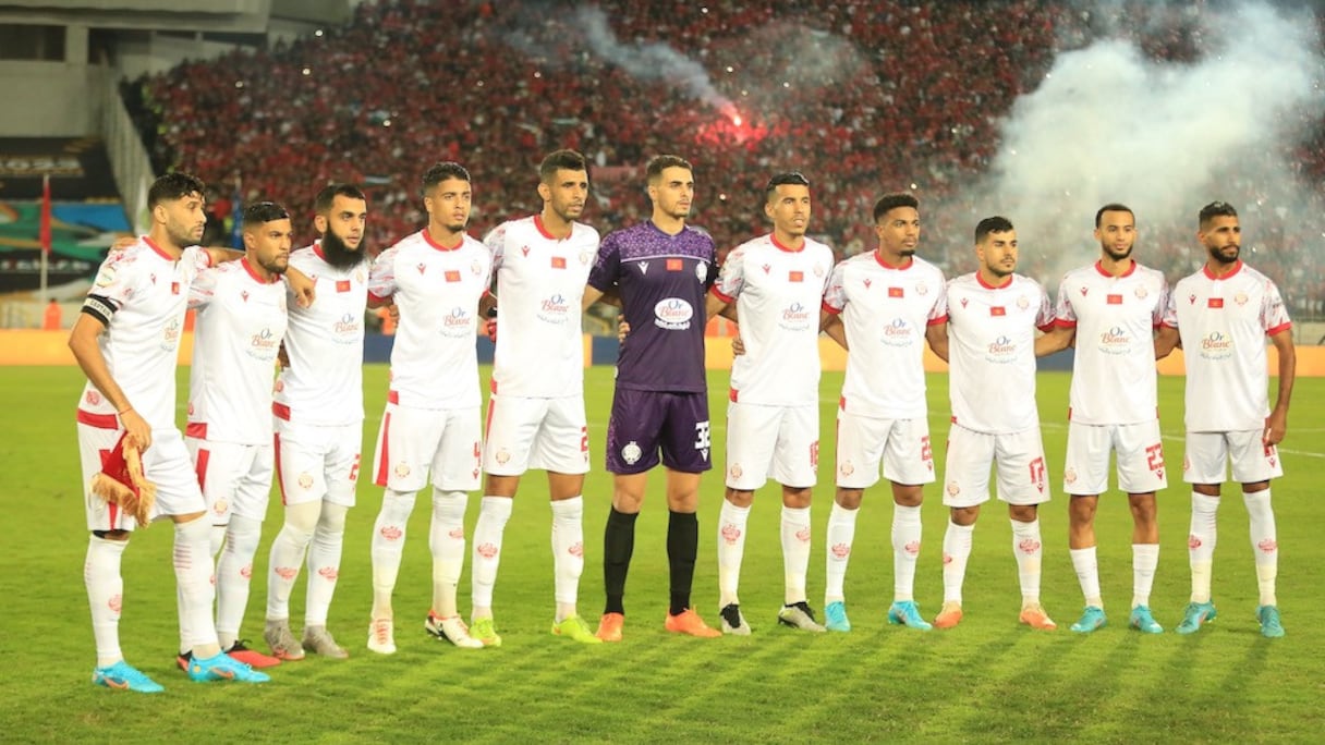 Le onze du Wydad de Casablanca face à l'Espérance de Tunis, le dimanche 29 octobre au Complexe Mohammed V.