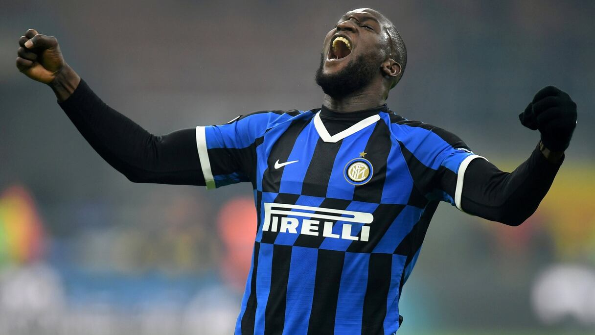 Romelu Lukaku à l'Inter Milan.