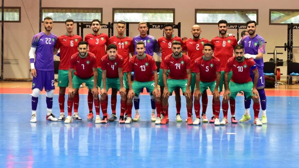 La sélection marocaine de futsal.