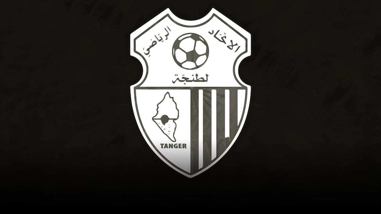 Logo de l'Ittihad de Tanger (IRT) en noir et blanc