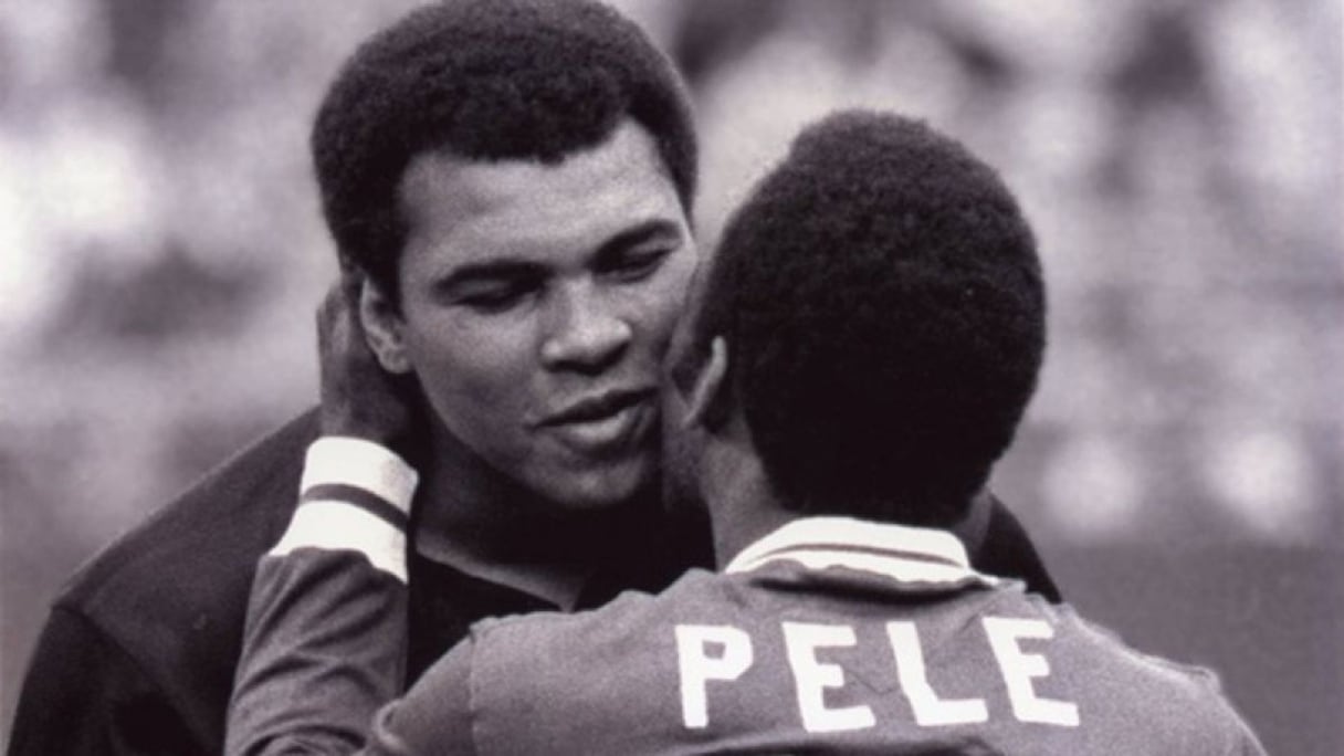 Pelé et feu Mohamed Ali.