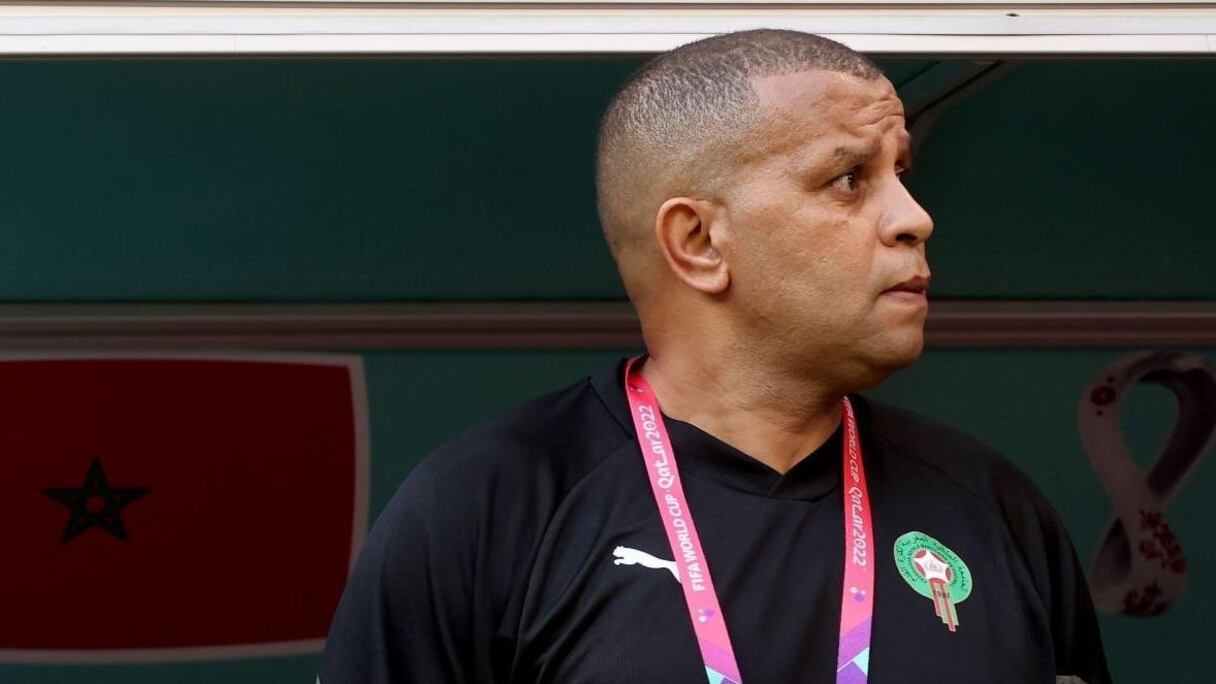 Rachid Benmahmoud, entraîneur adjoint de l'équipe nationale.