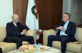 Visite du président de la Fédération royale espagnole de football (RFEF), Rafael Louzán, au Maroc