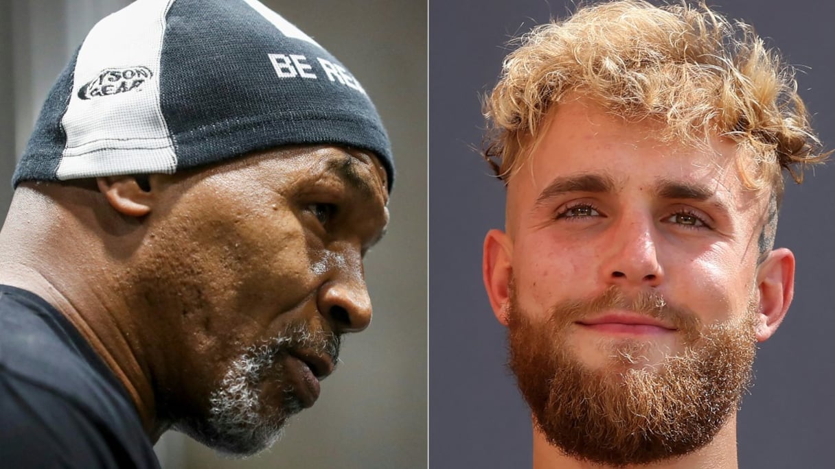 Mike Tyson et Jake Paul.