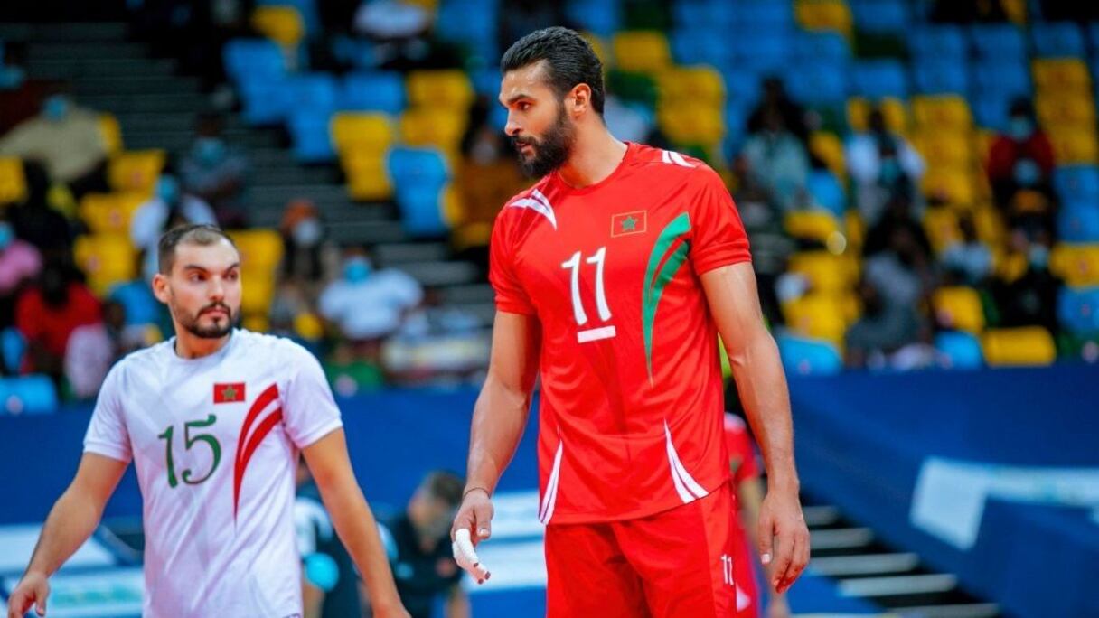 Mohamed El Hachdadi, MVP du Championnat d'Afrique Rwanda 2021.