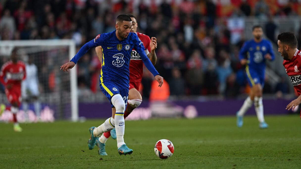 Hakim Ziyech, joueur marocain de Chelsea.