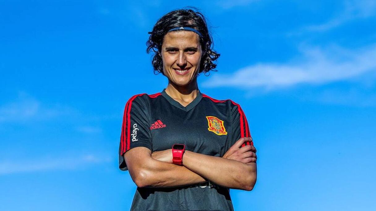 Montse Tomé, première femme à diriger l’équipe féminine de l’Espagne.