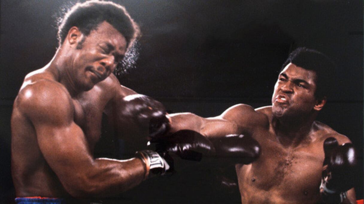 Mohamed Ali contre George Foreman.