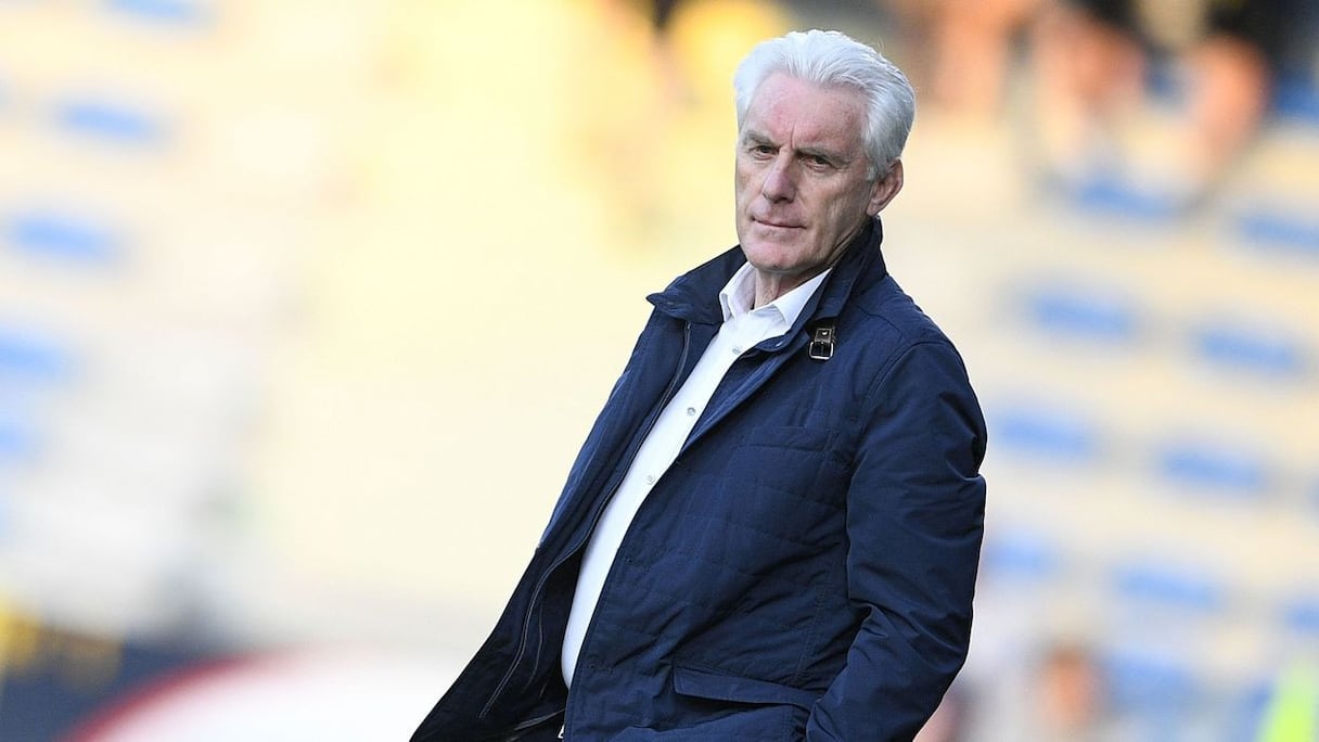 Hugo Broos, entraineur de l'Afrique du Sud.