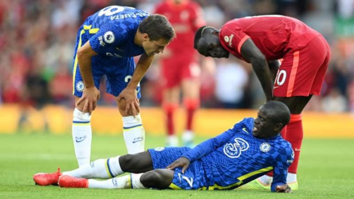 N'Golo Kanté, international français de Chelsea.