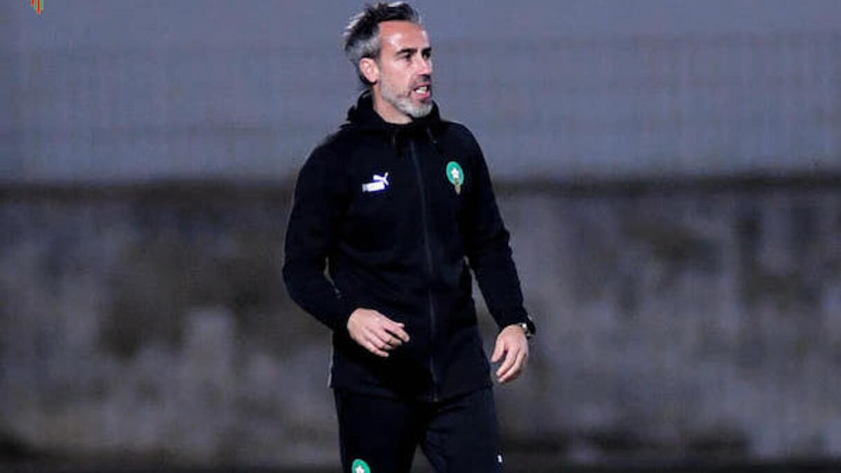 Jorge Vilda, sélectionneur des Lionnes de l'Atlas.