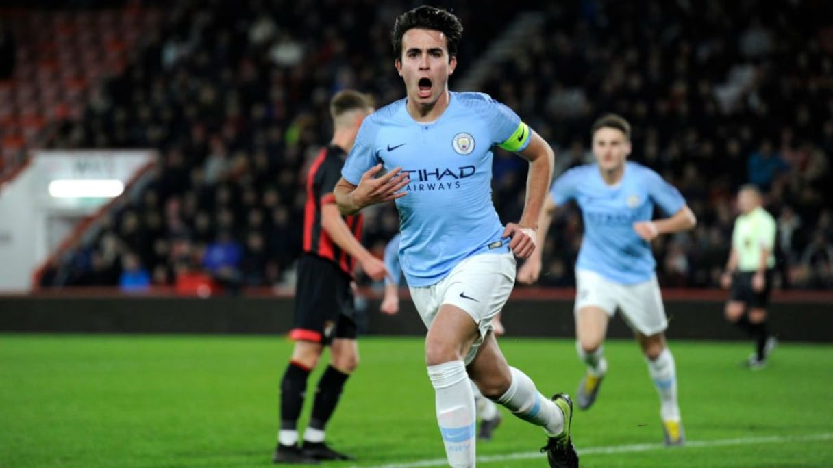 Eric Garcia sous les couleurs de Manchester City