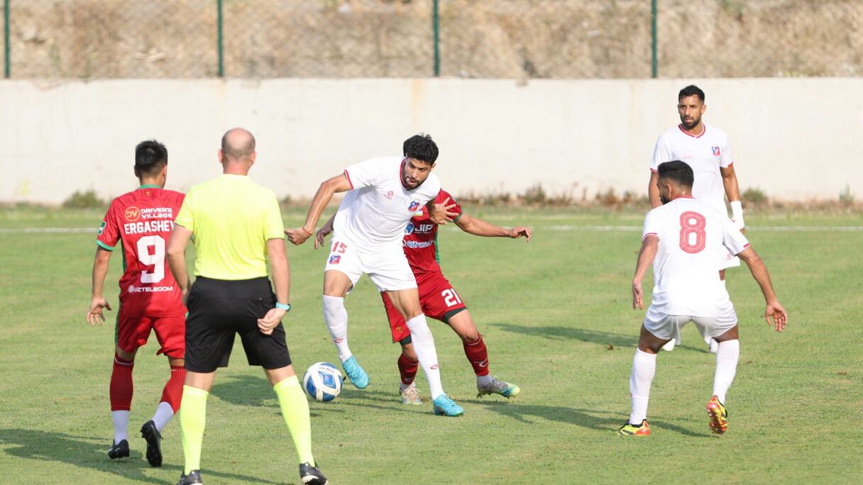 Yahya Jabrane sous le maillot Al Kuwait SC