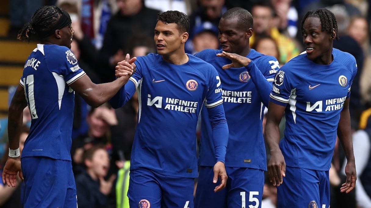 Les joueurs de Chelsea.