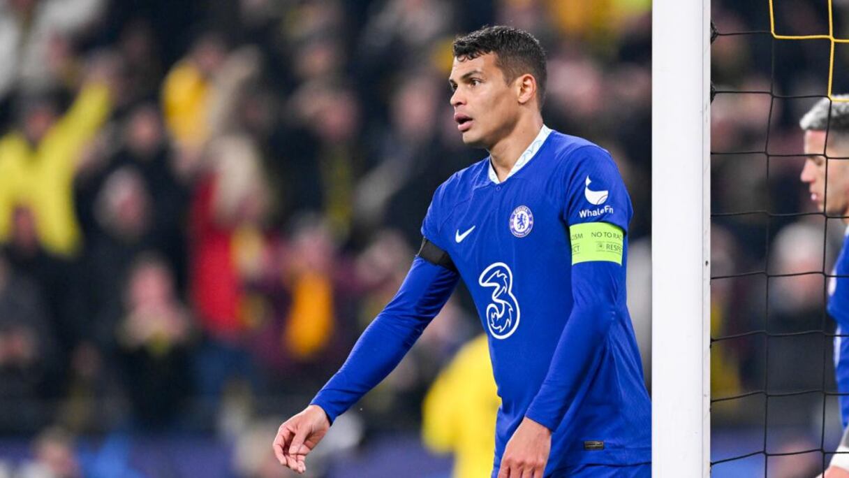 Thiago Silva, défenseur brésilien de Chelsea.