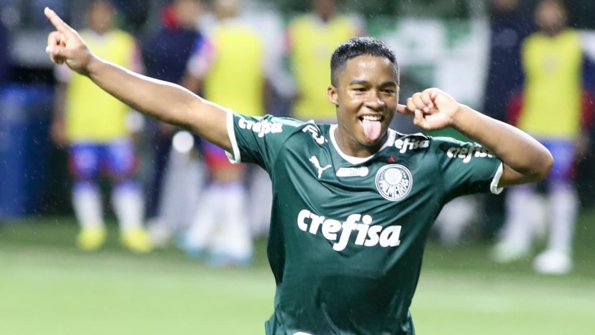 Le jeune attaquant brésilien Endrick.