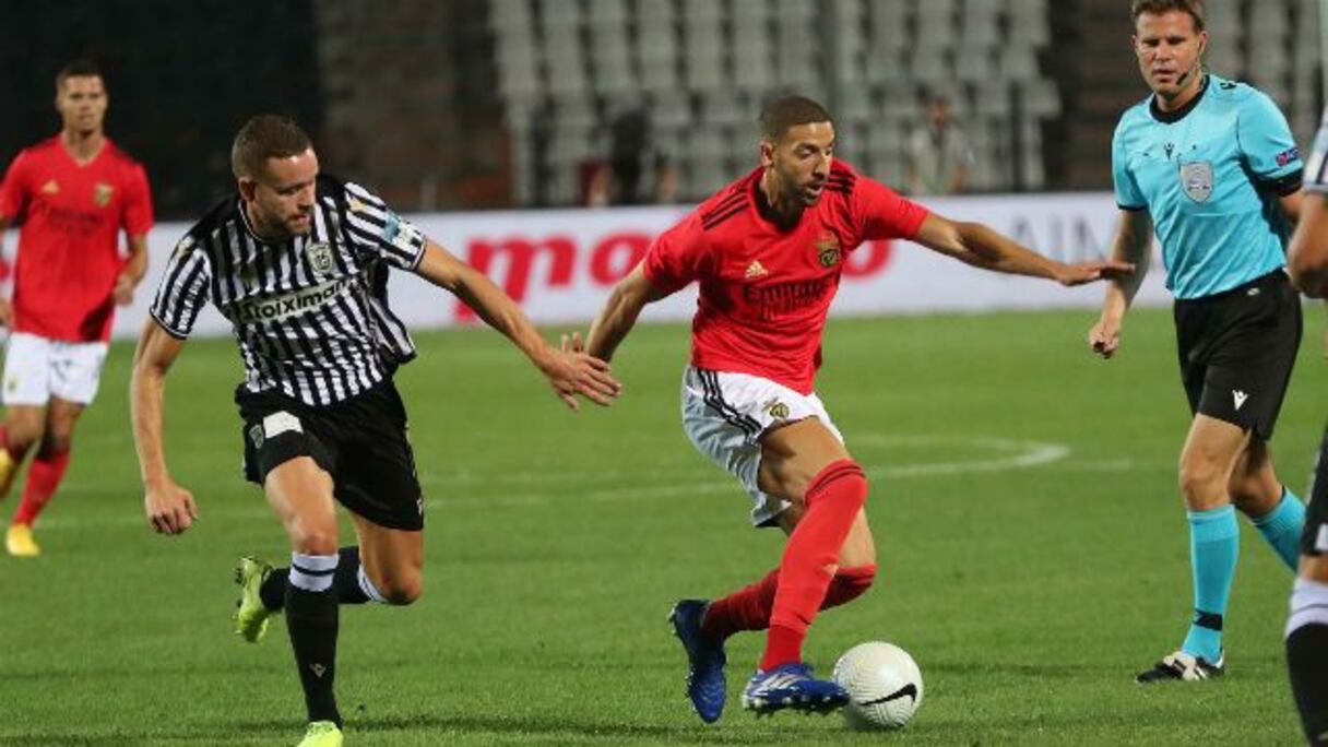 Adel Taarabt contre le Paok Salonique en Ligue des Champions.