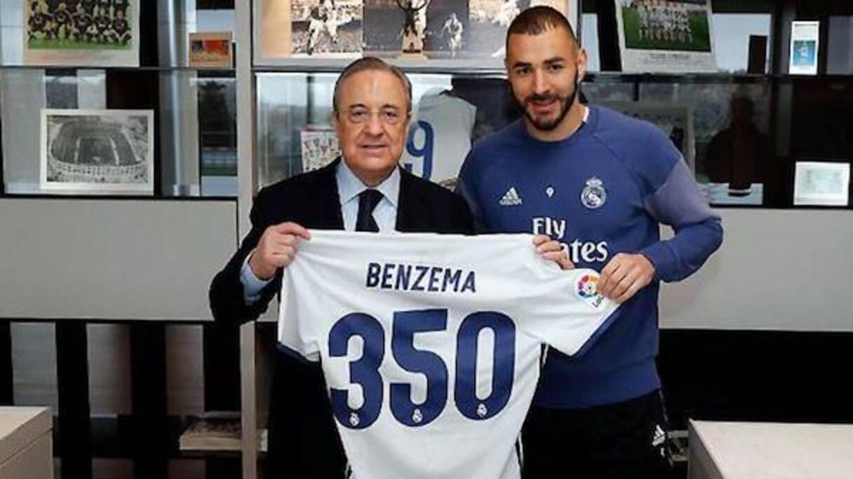 Karim Benzema et Florentino Perez