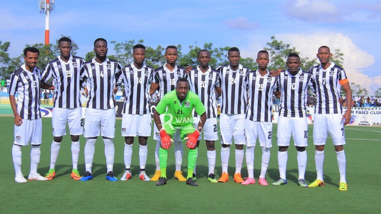 La formation de l'Armée patriotique rwandaise Football Club.