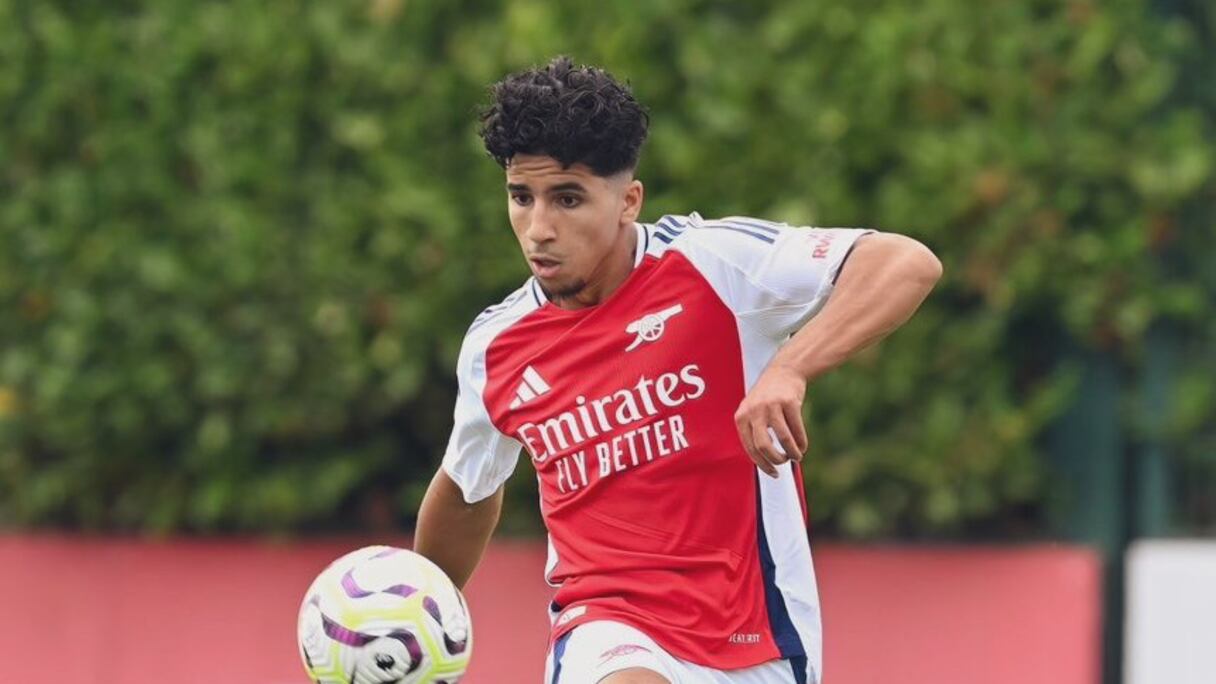 Salah-Eddine Oulad M'hand, joueur d'Arsenal