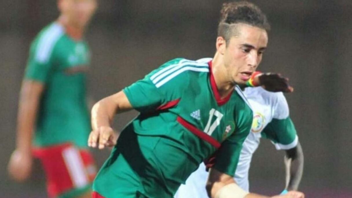 Sofian Kiyine sous les couleurs du Maroc.