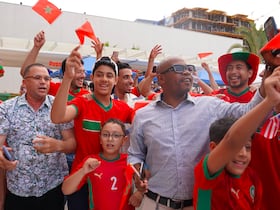 القنصلية الأمريكية تحول "دار أمريكا" إلى Fan Zone