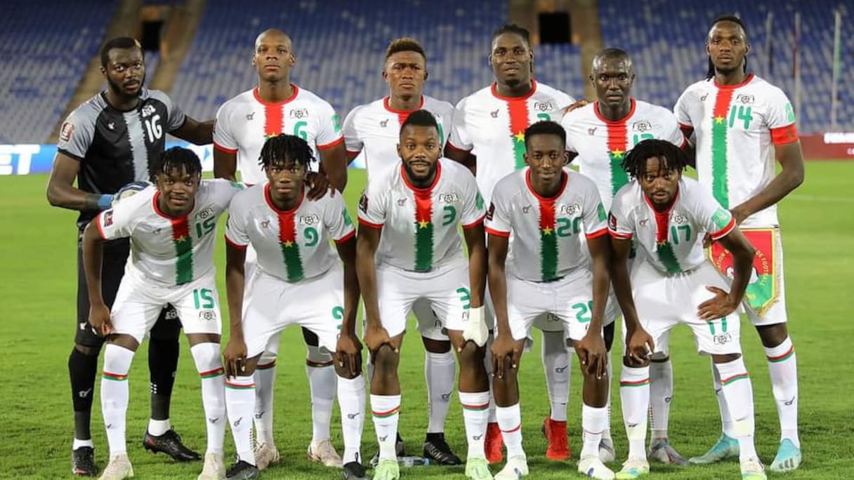 L'équipe nationale du Burkina Faso.