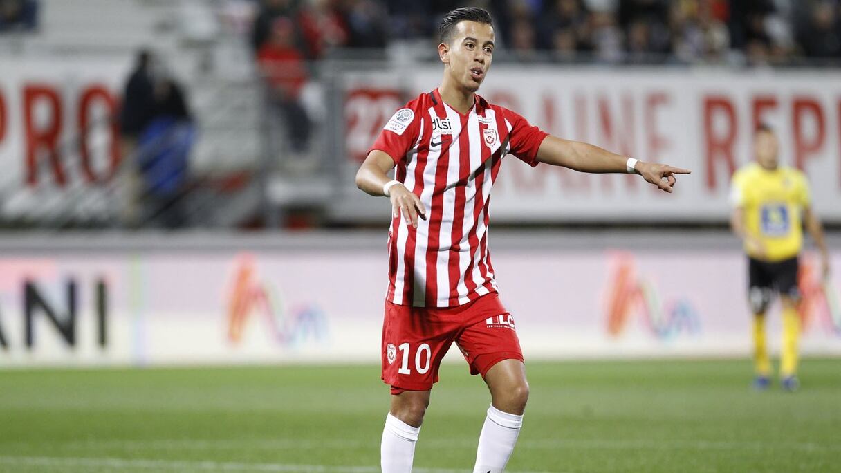 Amine Bassi, jeune espoir marocain qui rêve de défendre les couleurs de Lions de l'Atlas.