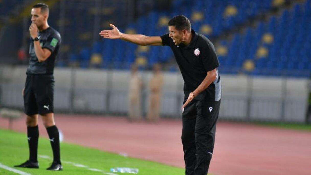 Houcine Ammouta, entraineur du Wydad de Casablanca.