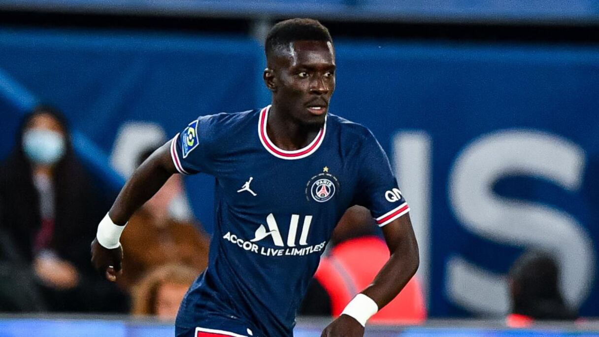 Idrissa Gueye, international sénégalais du Paris Saint-Germain.