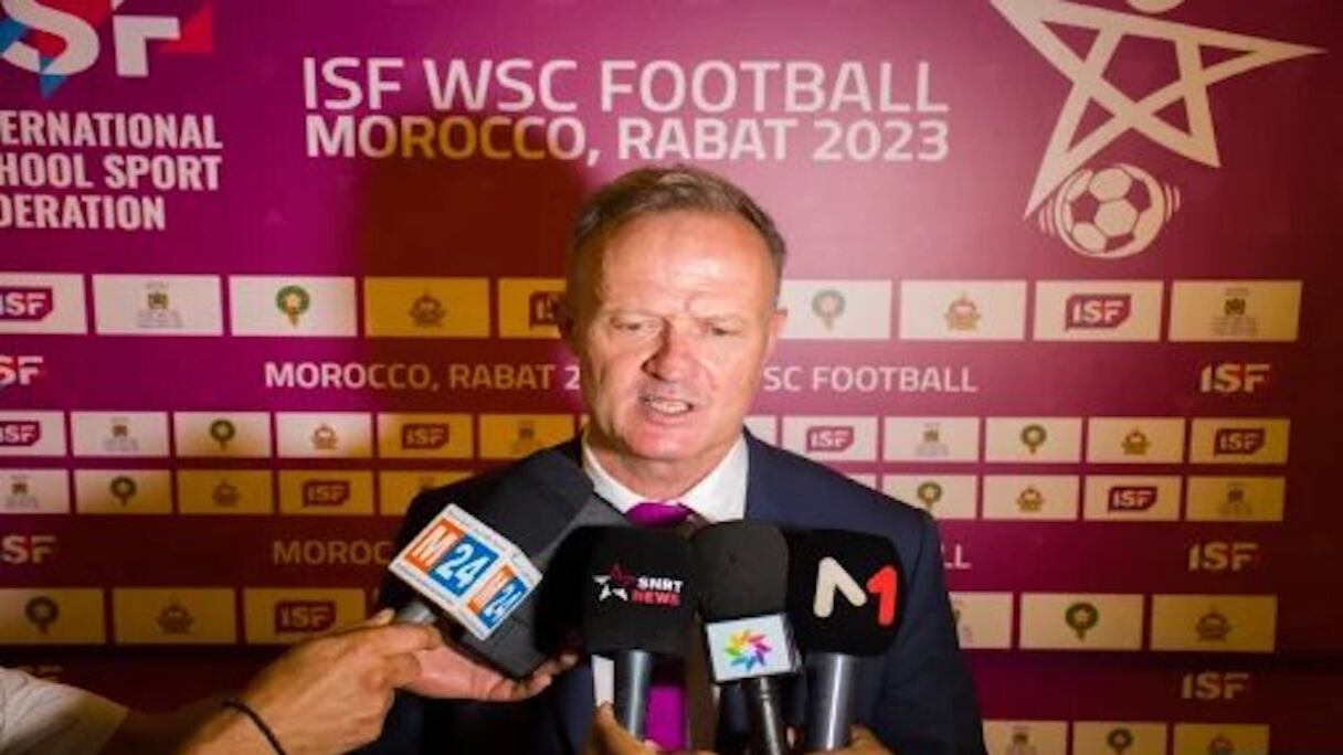 Laurent Petrynka, président de la Fédération internationale du sport scolaire (ISF).