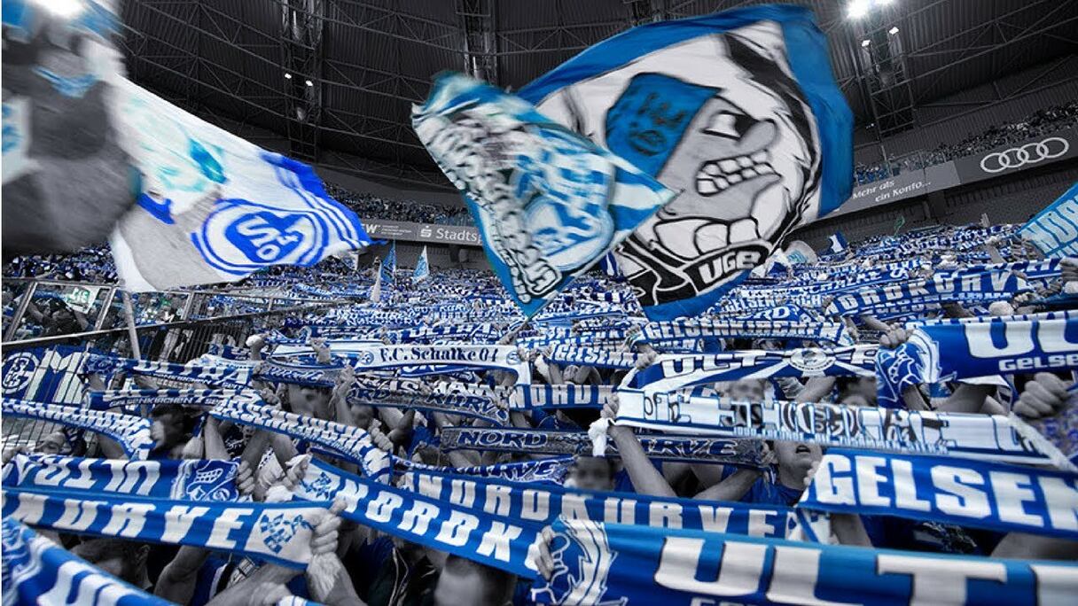 Supporters du club allemand de Schalke 04