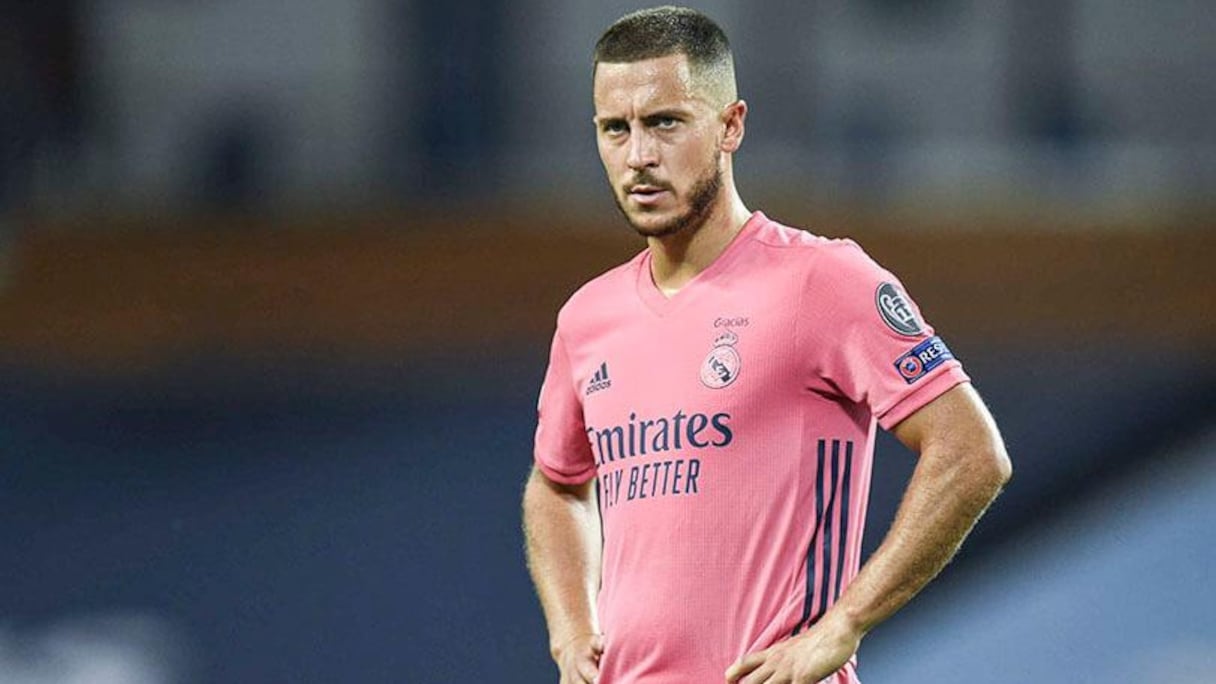 Eden Hazard, attaquant belge du Real Madrid.