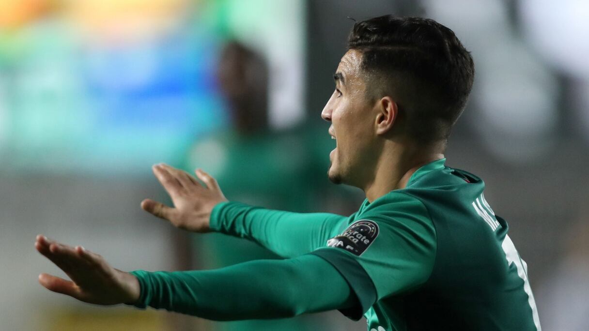 Mohamed Zrida, joueur du Raja de Casablanca.