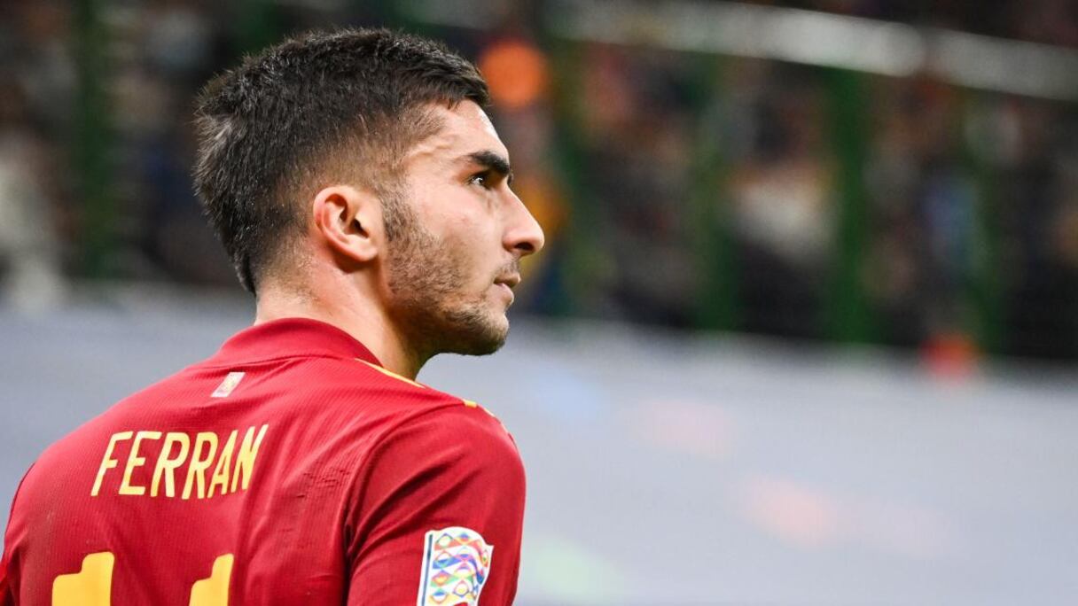 Ferran Torres, international espagnol du Barça.