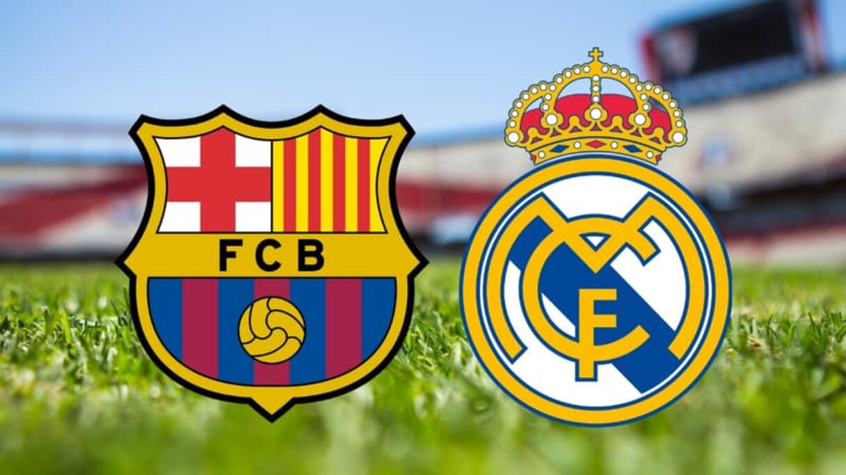 Le clasico de la saison entre le FC Barcelone et le Real Madrid.