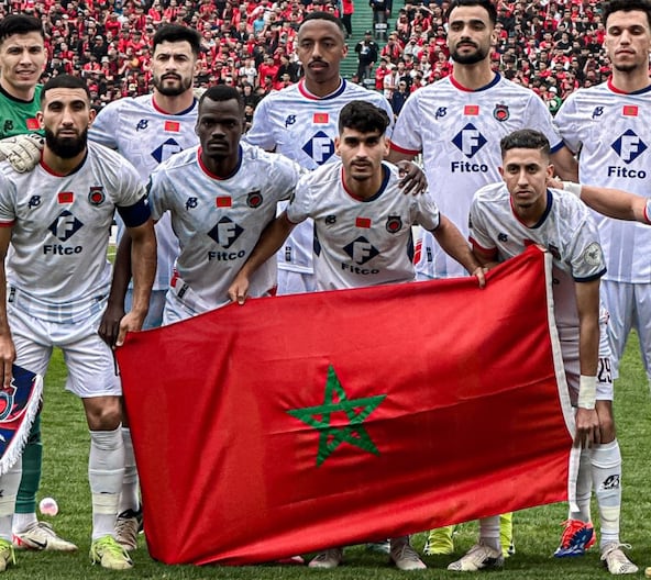 Le onze de départ de l'OCS contre l'USMA en demi-finale aller de la Coupe de la CAF