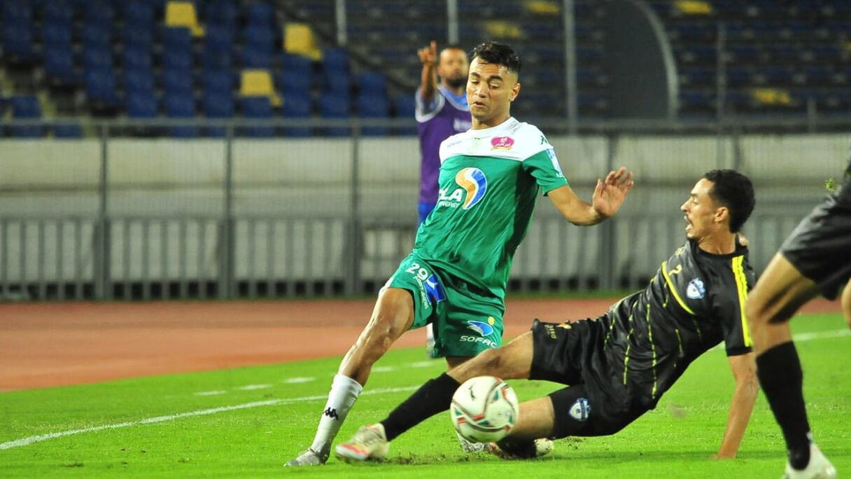 Duel entre le Raja de Casablanca et la Jeunesse Sportive Soualem.