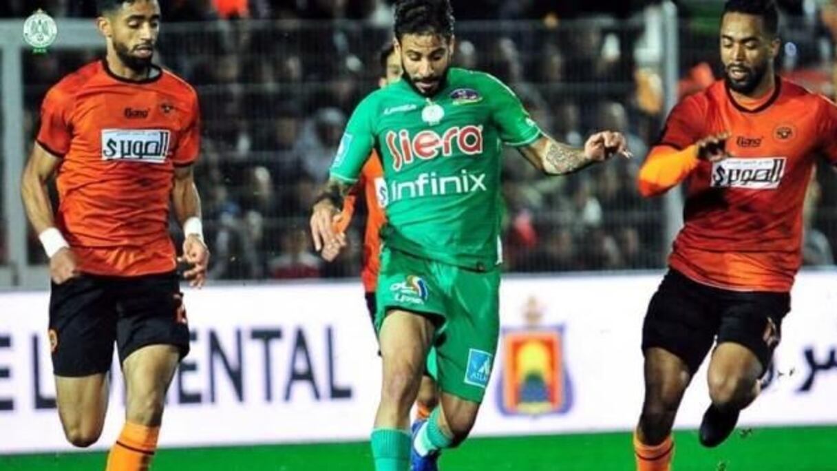 Mouhcine Moutouali face à la RSB.