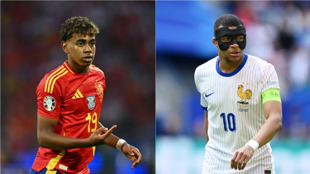 Kylian Mbappé et Lamine Yamal.