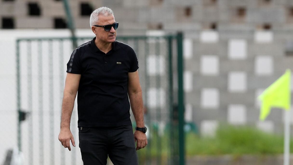 Mondher Kebaier, entraîneur du Raja de Casablanca.